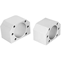 Paquete de 2 tornillos de tuerca de bola Alojamiento de soporte de montaje de asiento- aleación de aluminio- orificio de…